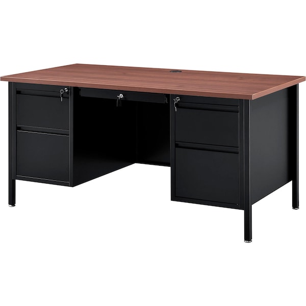 Interion By Global Industrial Teacher's Desk, 30 in D X 30-1/2 in H, 60 in W X 695632MH - main